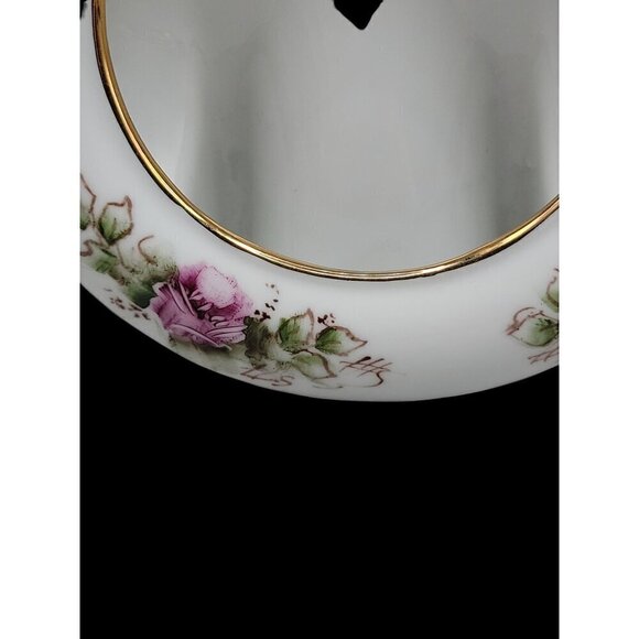 Ljette International Porcelain Picture Frame 1994 Signed Karen Lemnon Vintage - Picture 10 of 11